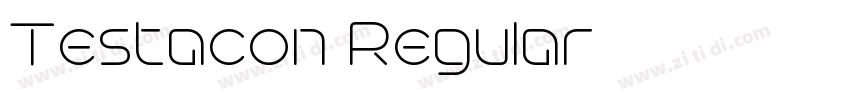 Testacon Regular字体转换 Testacon Regular字体转换